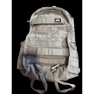 Nike SB Skate Backpack Grey Utility Outdoor School Travel Laptop Bag
